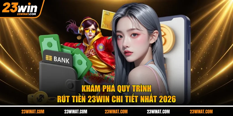 Khám phá quy trình rút tiền 23WIN chi tiết nhất 2026