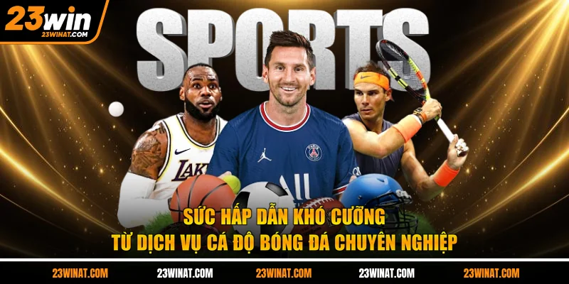 Sức hấp dẫn khó cưỡng từ dịch vụ cá độ bóng đá chuyên nghiệp